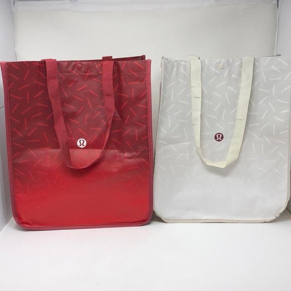 2/$30 Lululemon Shopping Tote Bags Large (2 Bags) - Picture 1 of 16